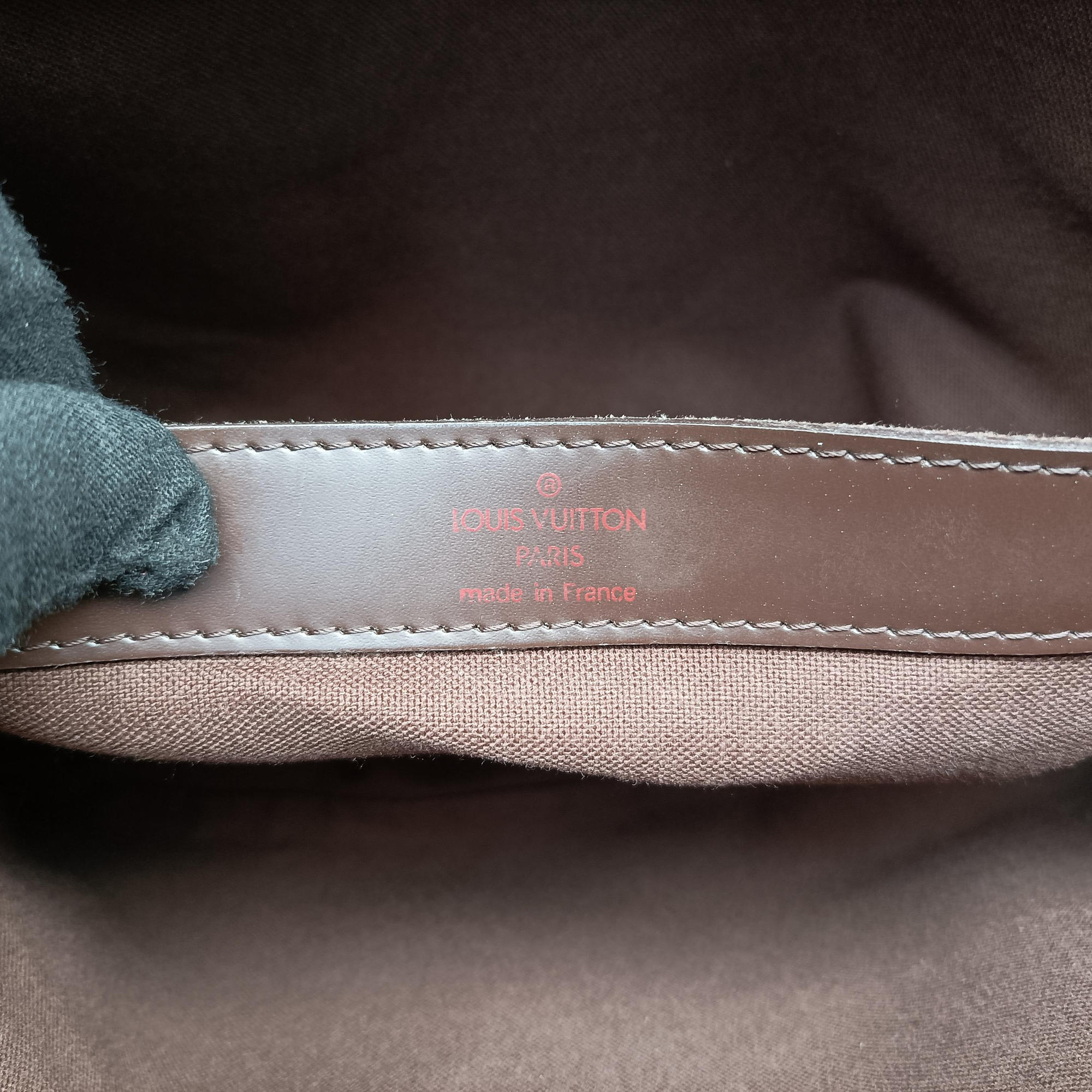 Pre-owned Louis Vuitton NAVIGLIO EBENE Damier Canvas N45255 shoulderbag | stylenewstar