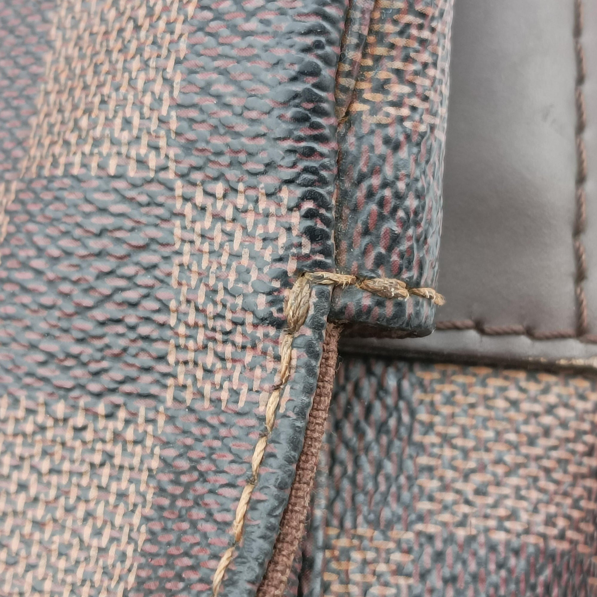 Pre-owned Louis Vuitton NAVIGLIO EBENE Damier Canvas N45255 shoulderbag | stylenewstar