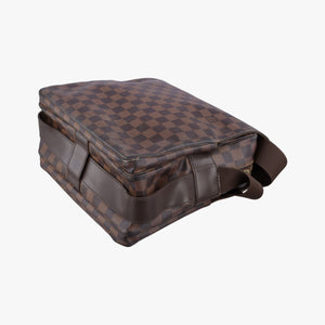 Pre-owned Louis Vuitton NAVIGLIO EBENE Damier Canvas N45255 shoulderbag | stylenewstar
