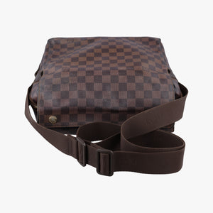 Pre-owned Louis Vuitton NAVIGLIO EBENE Damier Canvas N45255 shoulderbag | stylenewstar