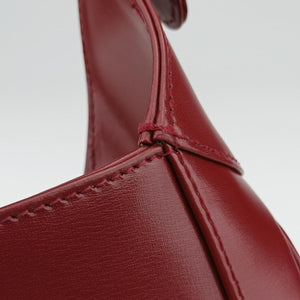 Pre-owned Gucci JACKIE 1961 Red Leather 686709 shoulderbag | stylenewstar