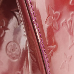 Pre-owned Louis Vuitton Brea MM ROUGE FAUVISTE Vernis M91690 shoulderbag | stylenewstar
