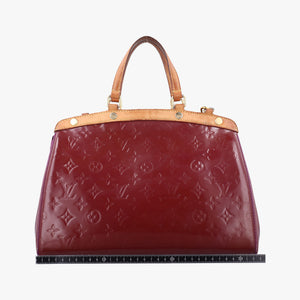 Pre-owned Louis Vuitton Brea MM ROUGE FAUVISTE Vernis M91690 shoulderbag | stylenewstar