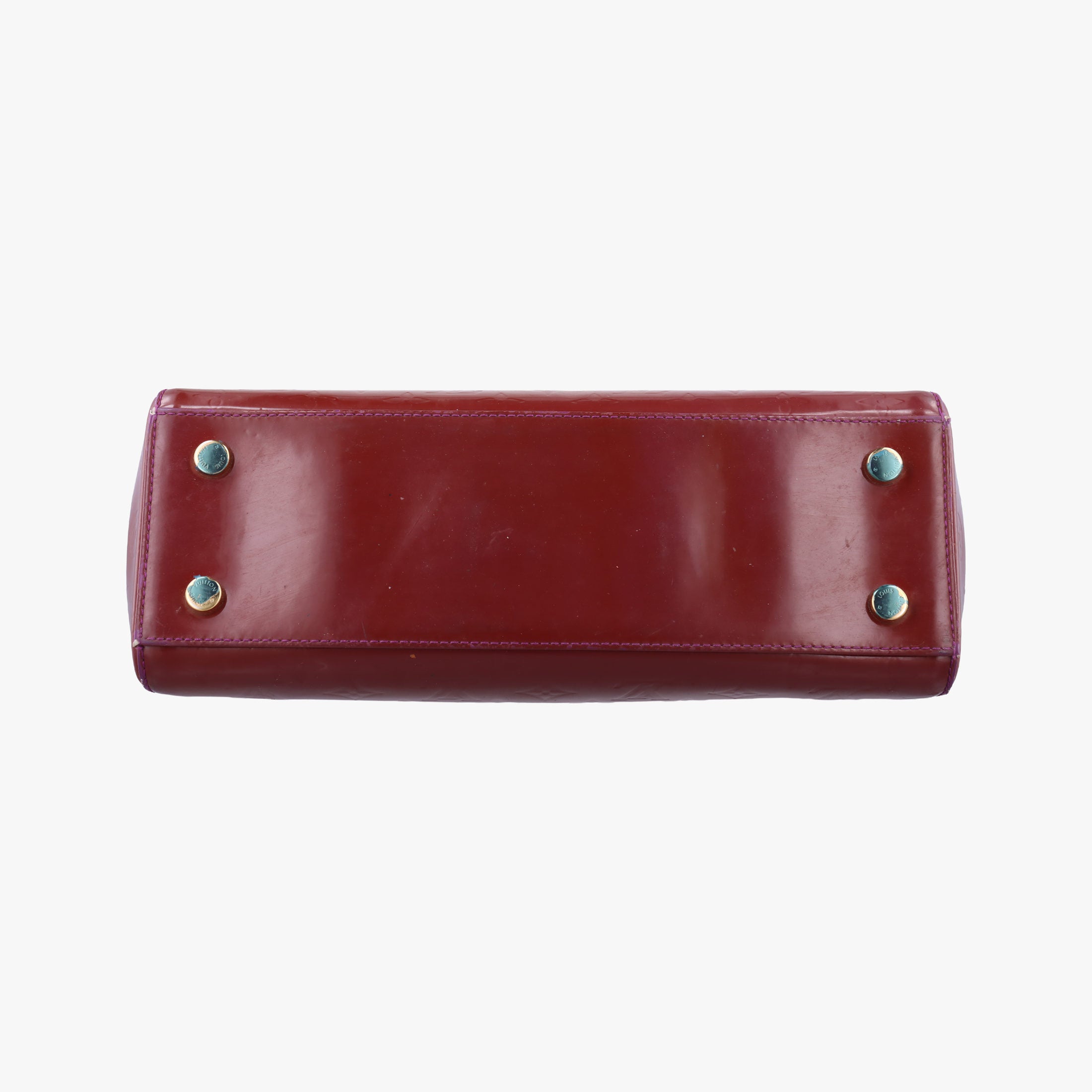 Pre-owned Louis Vuitton Brea MM ROUGE FAUVISTE Vernis M91690 shoulderbag | stylenewstar