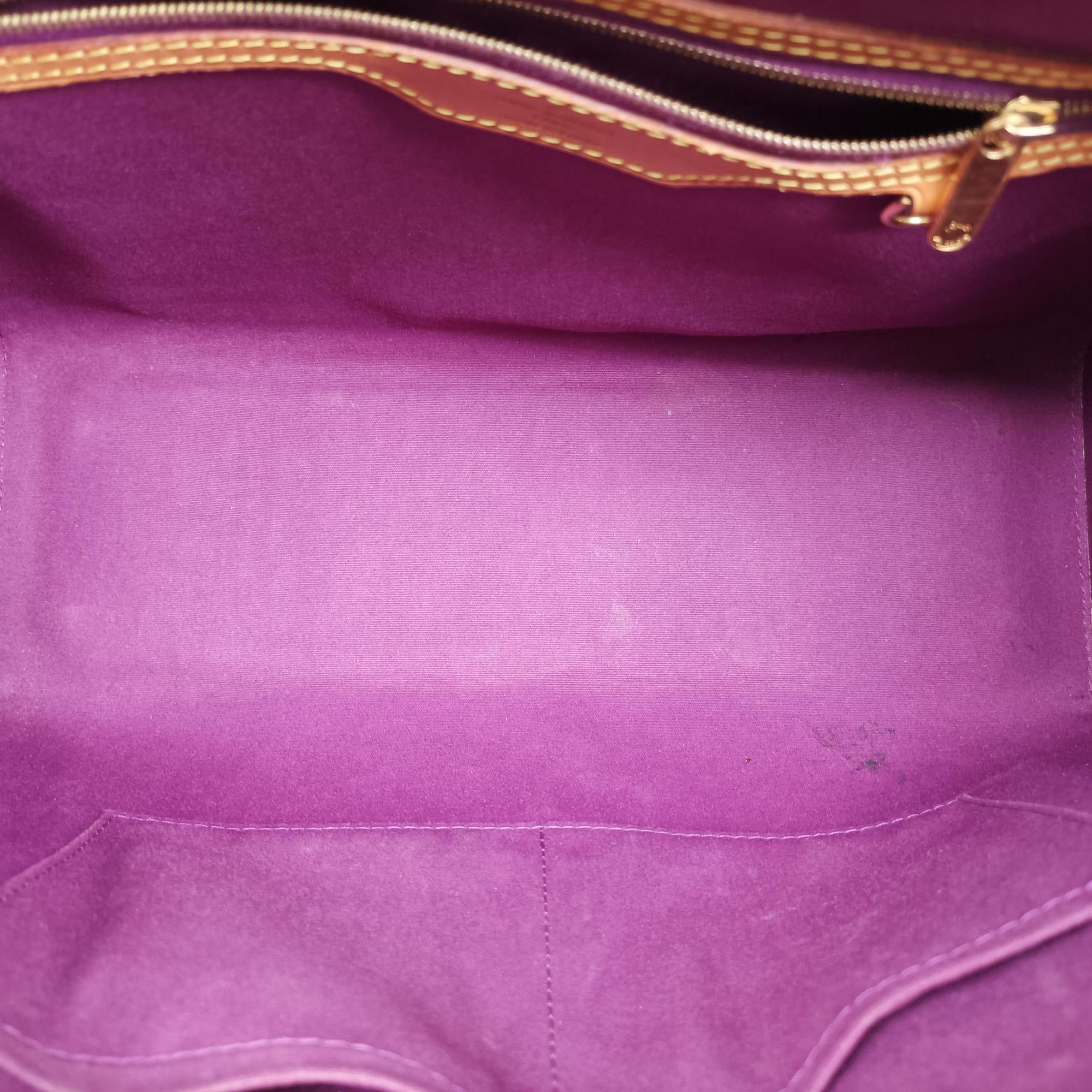 Pre-owned Louis Vuitton Brea MM ROUGE FAUVISTE Vernis M91690 shoulderbag | stylenewstar