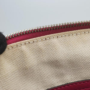 Pre-owned Gucci Microguccissima Rose Patent 309617 shoulderbag | stylenewstar