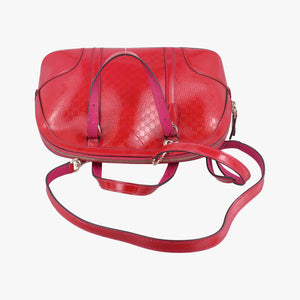 Vintage Gucci Microguccissima Red Patent Leather 309617 shoulderbag | stylenewstar
