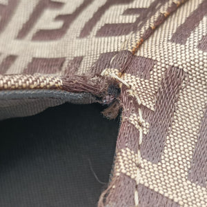 Vintage Fendi Zucchino Brown×Beige canvas×leather 8BL000 handbag | stylenewstar