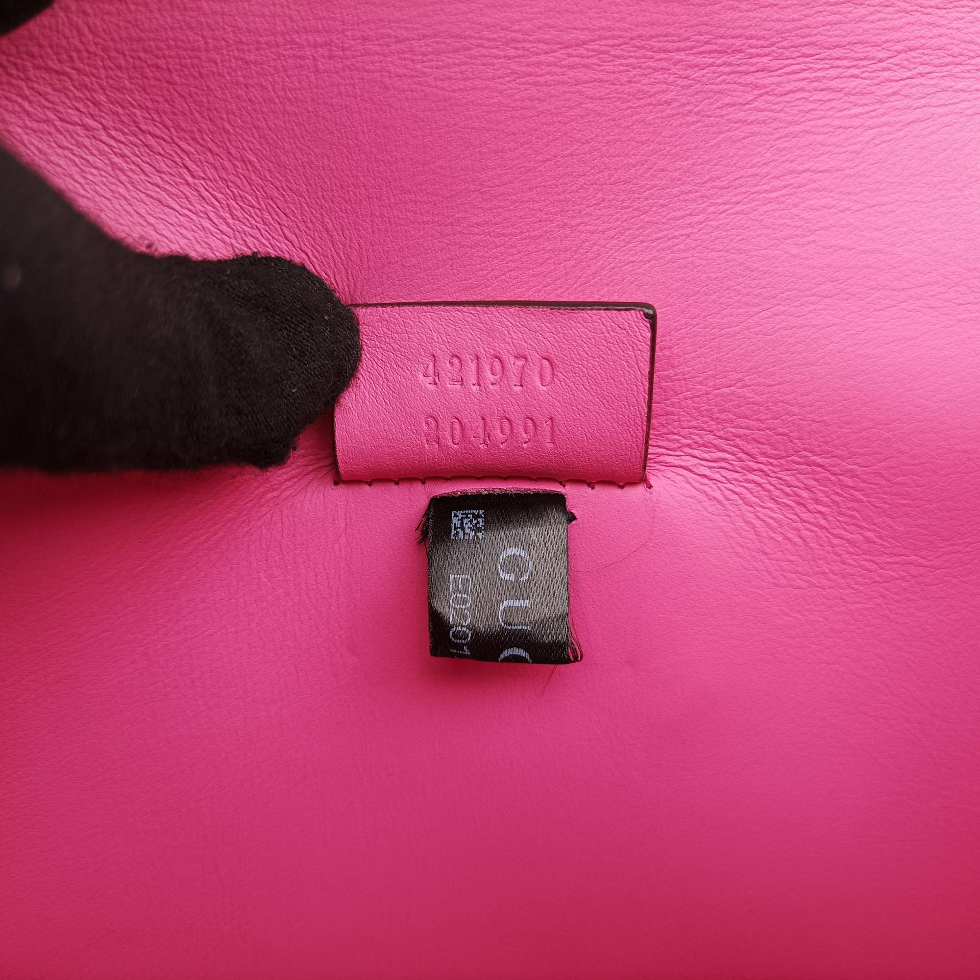 Pre-owned Gucci Dionysus Pink Suede×leather 421970 shoulderbag | stylenewstar