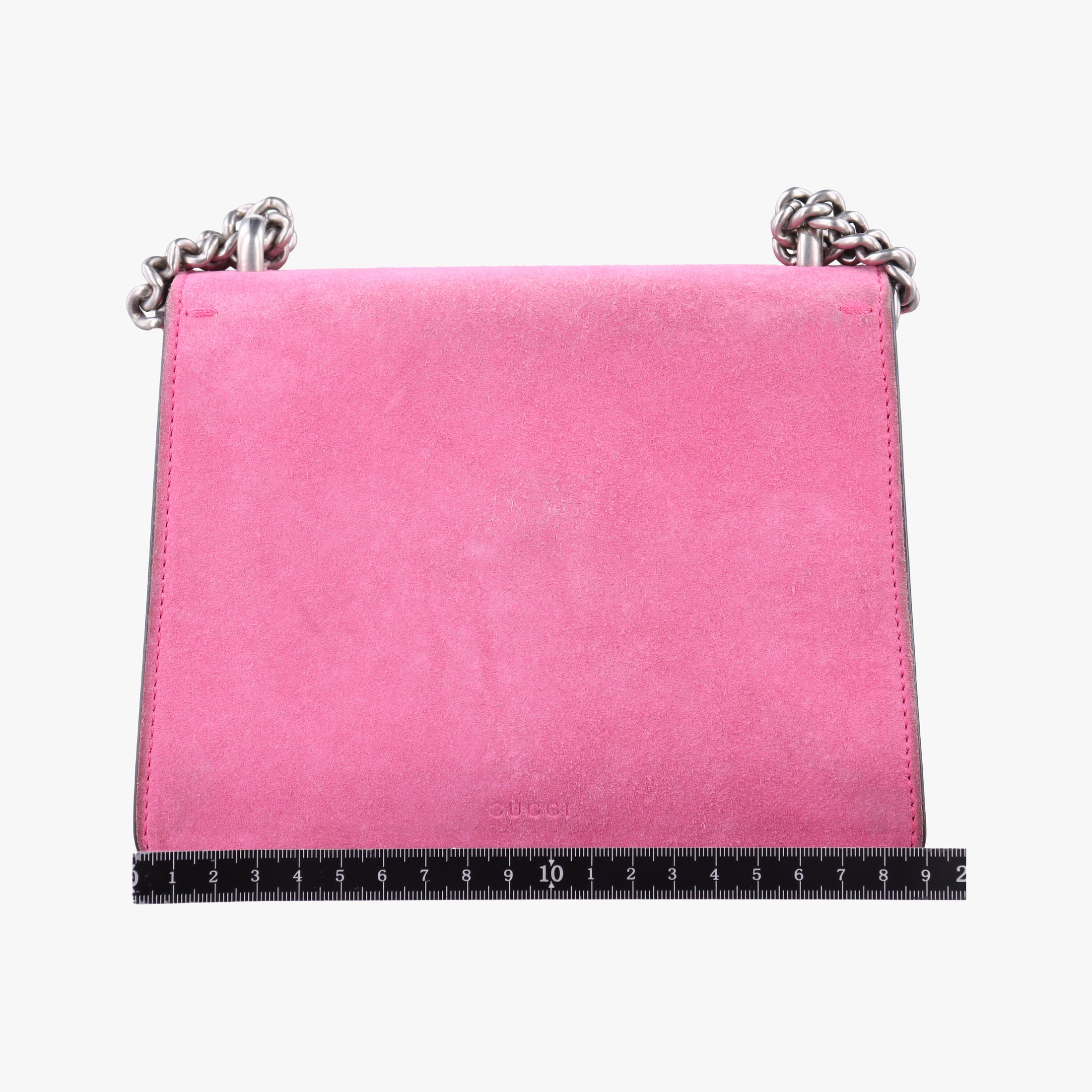 Pre-owned Gucci Dionysus Pink Suede×leather 421970 shoulderbag | stylenewstar