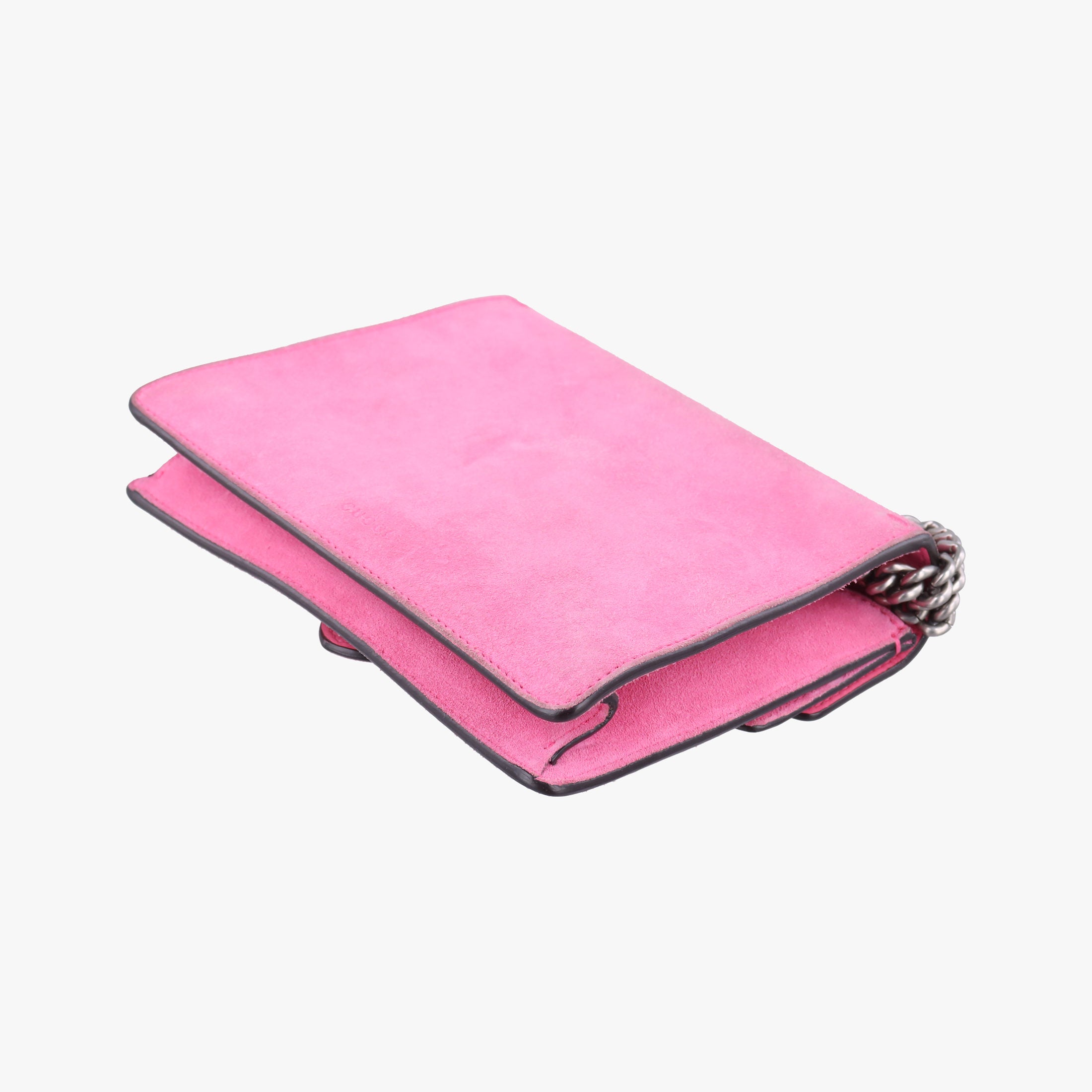 Pre-owned Gucci Dionysus Pink Suede×leather 421970 shoulderbag | stylenewstar