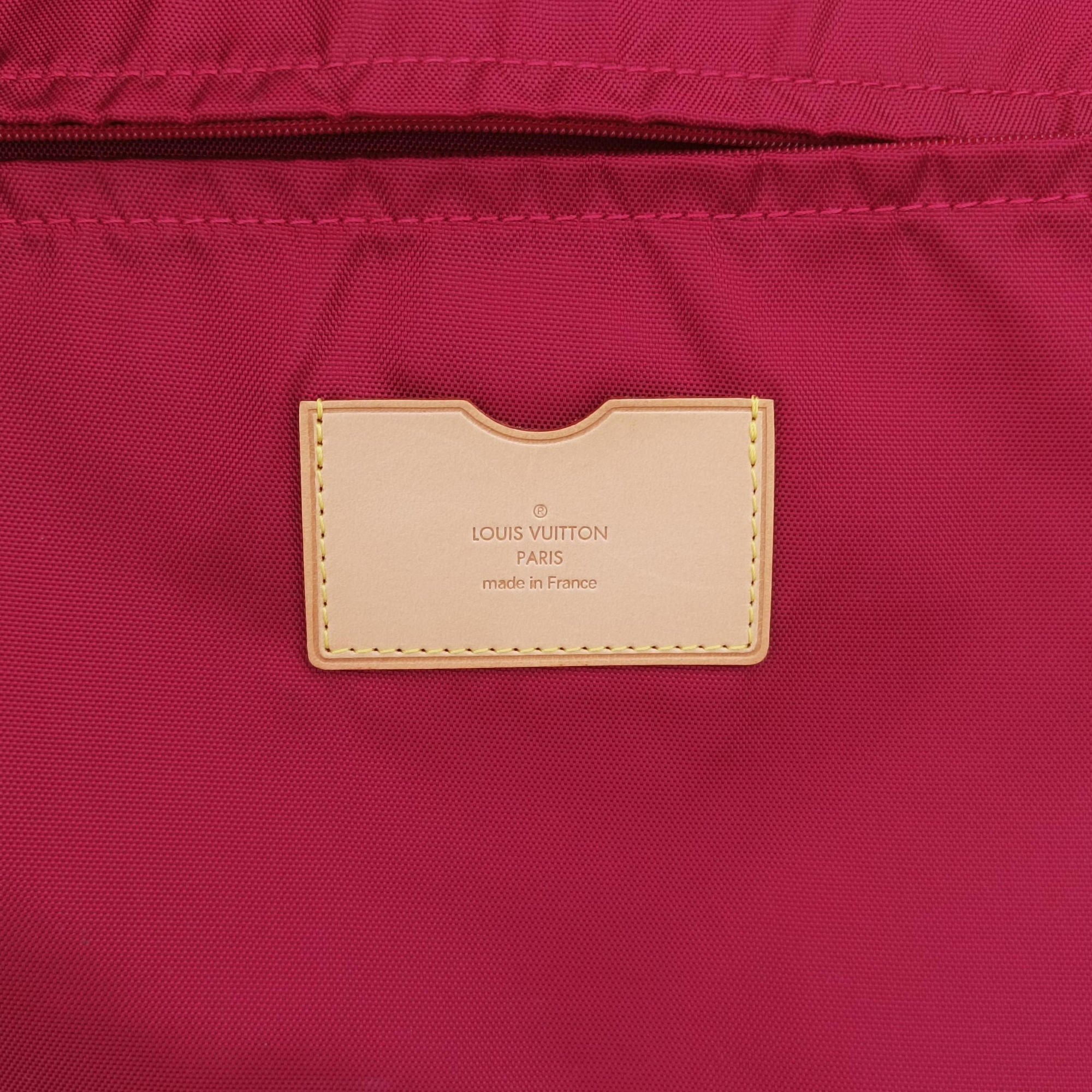 Pre-owned Louis Vuitton Pegase 45 pomme d'amour Vernis M91278 suitcase | stylenewstar