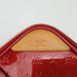 Pre-owned Louis Vuitton Pegase 45 pomme d'amour Vernis M91278 suitcase | stylenewstar