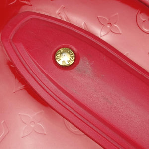 Pre-owned Louis Vuitton Pegase 45 pomme d'amour Vernis M91278 suitcase | stylenewstar