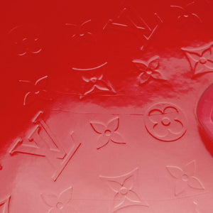 Pre-owned Louis Vuitton Pegase 45 pomme d'amour Vernis M91278 suitcase | stylenewstar