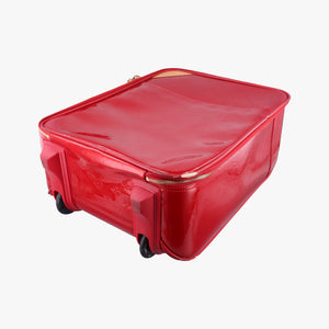 Pre-owned Louis Vuitton Pegase 45 pomme d'amour Vernis M91278 suitcase | stylenewstar