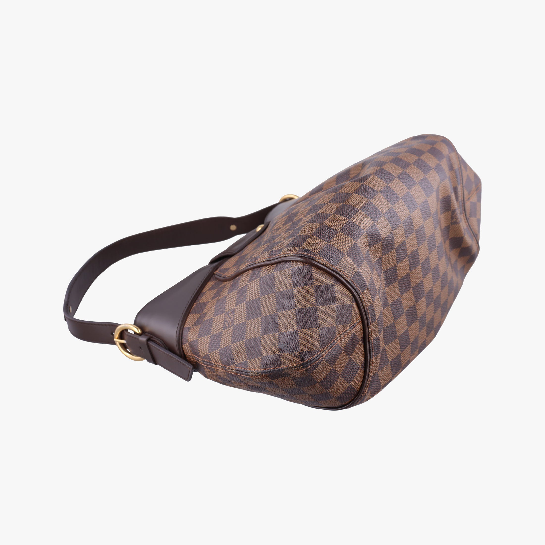 Pre-owned Louis Vuitton SISTINA MM EBENE Damier Canvas N41541 handbag | stylenewstar