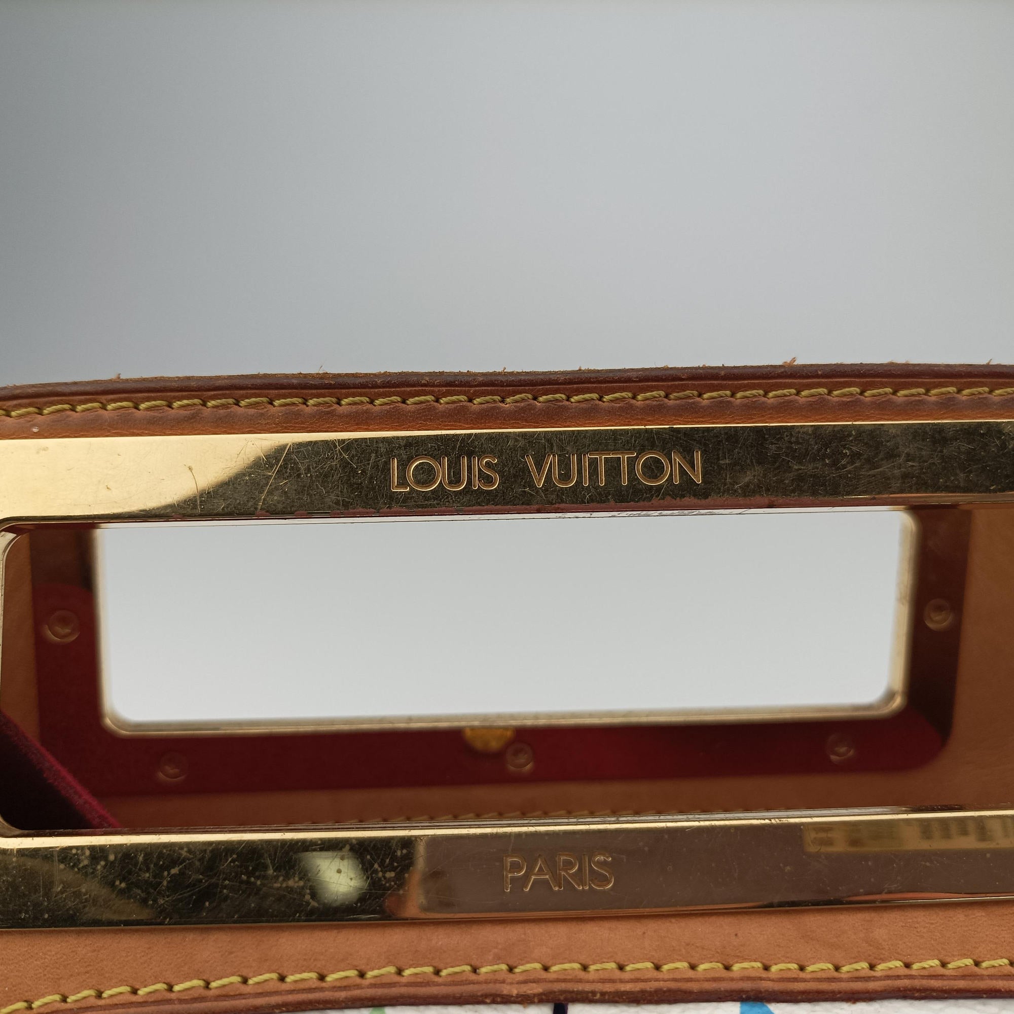 Pre-owned Louis Vuitton JUDY MM white Monogram Multicolor M40255 shoulderbag | stylenewstar