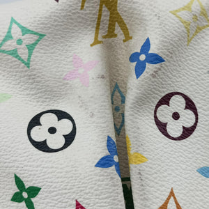 Pre-owned Louis Vuitton JUDY MM white Monogram Multicolor M40255 shoulderbag | stylenewstar