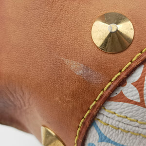 Pre-owned Louis Vuitton JUDY MM white Monogram Multicolor M40255 shoulderbag | stylenewstar