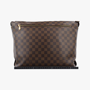 Pre-owned Louis Vuitton BROOKLYN GM EBENE Damier Canvas N51212 shoulderbag | stylenewstar