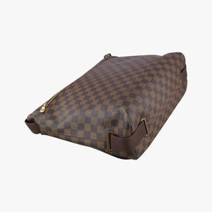 Pre-owned Louis Vuitton BROOKLYN GM EBENE Damier Canvas N51212 shoulderbag | stylenewstar