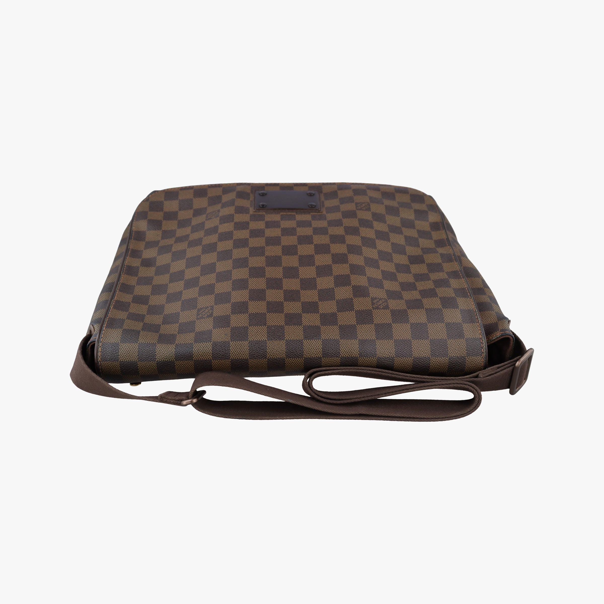 Pre-owned Louis Vuitton BROOKLYN GM EBENE Damier Canvas N51212 shoulderbag | stylenewstar