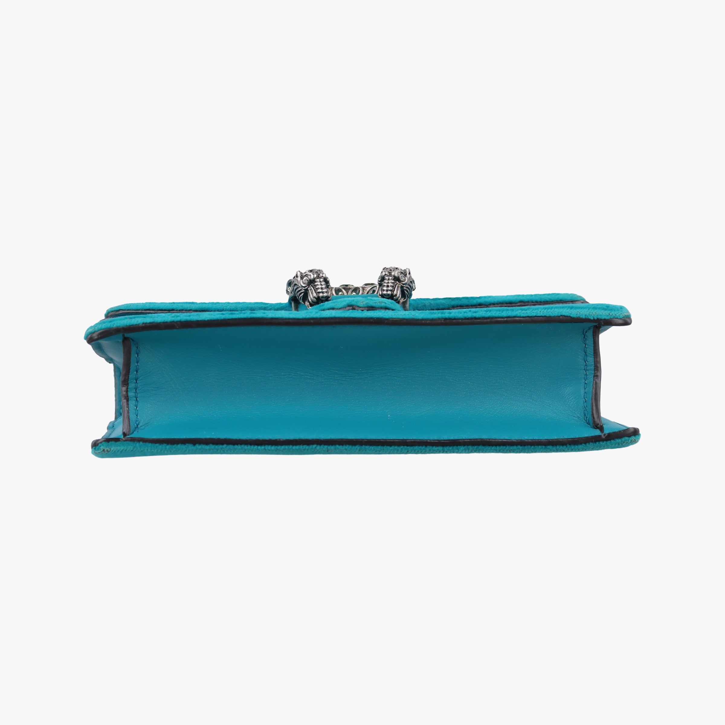 Pre-owned Gucci Dionysus Blue velour 476432 shoulderbag | stylenewstar