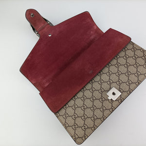 Vintage Gucci Dionysus Beige×red×multicolor PVC coated canvas × suede 400249 shoulderbag | stylenewstar