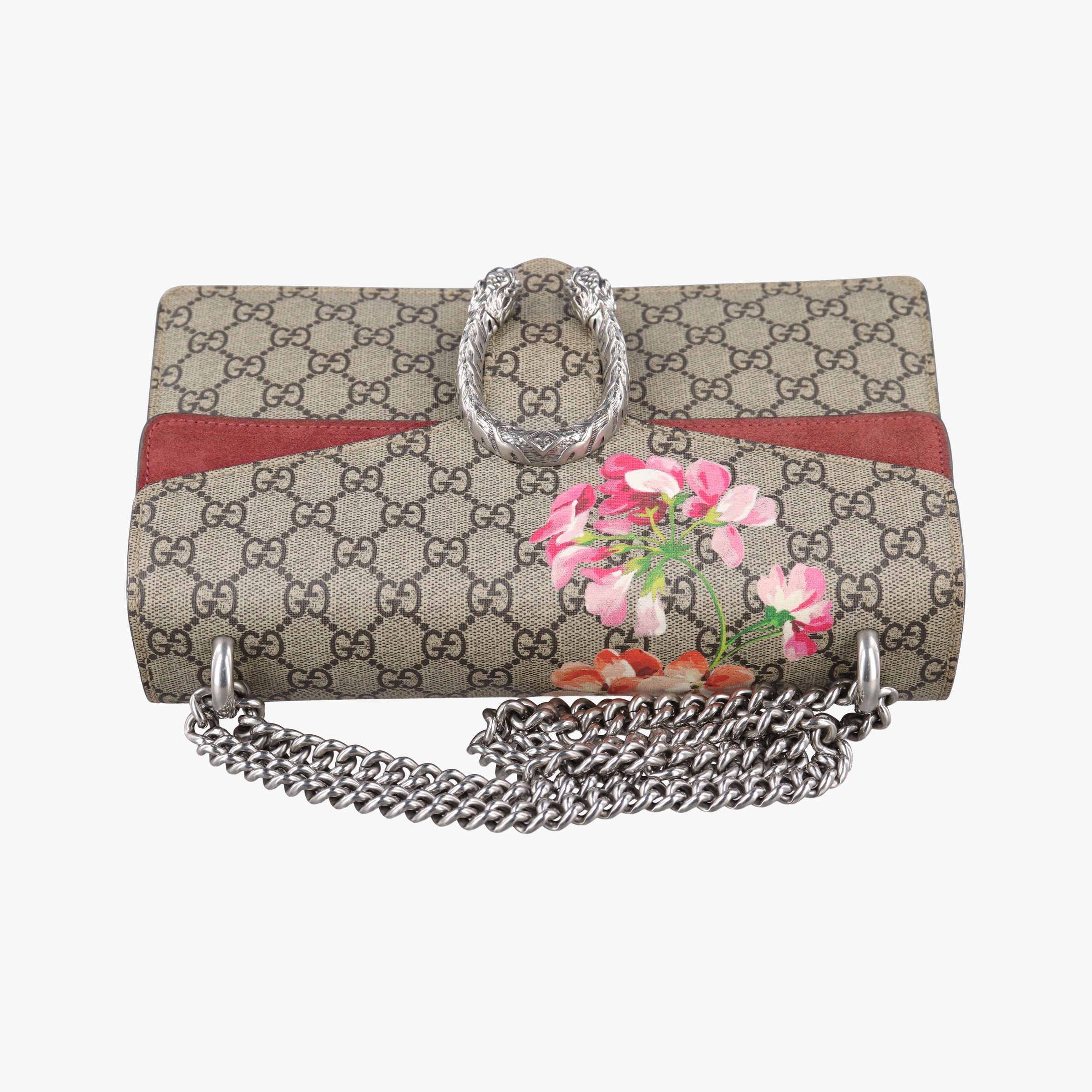 Vintage Gucci Dionysus Beige×red×multicolor PVC coated canvas × suede 400249 shoulderbag | stylenewstar