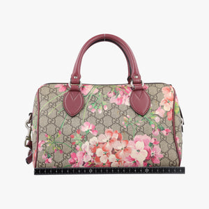 Vintage Gucci GG Blooms beige×Multicolour PVC coated canvas×leather 409529 shoulderbag | stylenewstar