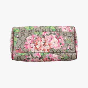 Vintage Gucci GG Blooms beige×Multicolour PVC coated canvas×leather 409529 shoulderbag | stylenewstar