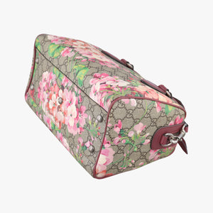 Vintage Gucci GG Blooms beige×Multicolour PVC coated canvas×leather 409529 shoulderbag | stylenewstar