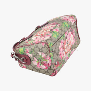 Vintage Gucci GG Blooms beige×Multicolour PVC coated canvas×leather 409529 shoulderbag | stylenewstar