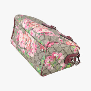 Vintage Gucci GG Blooms beige×Multicolour PVC coated canvas×leather 409529 shoulderbag | stylenewstar
