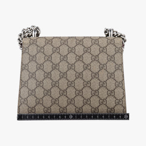 Pre-owned Gucci Dionysus beige×pink PVC coated canvas × suede 421970 shoulderbag | stylenewstar