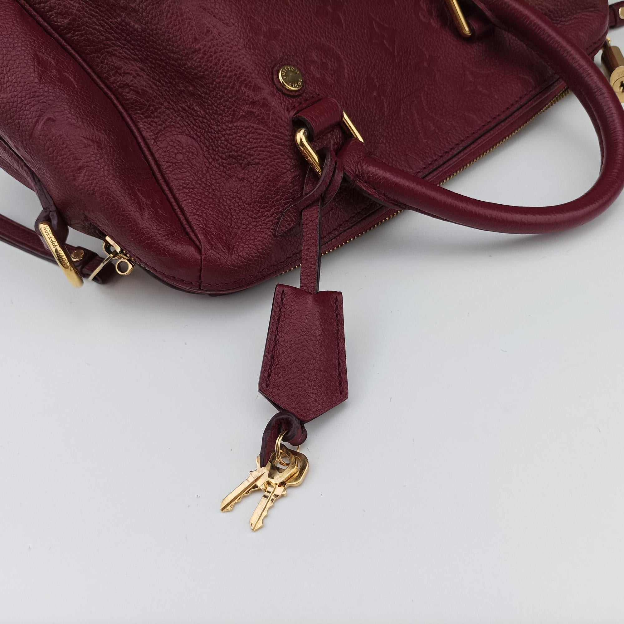 Secondhand Louis Vuitton Speedy Bandouliere 25 Jaipur Monogram Empreinte M40827 shoulderbag | stylenewstar