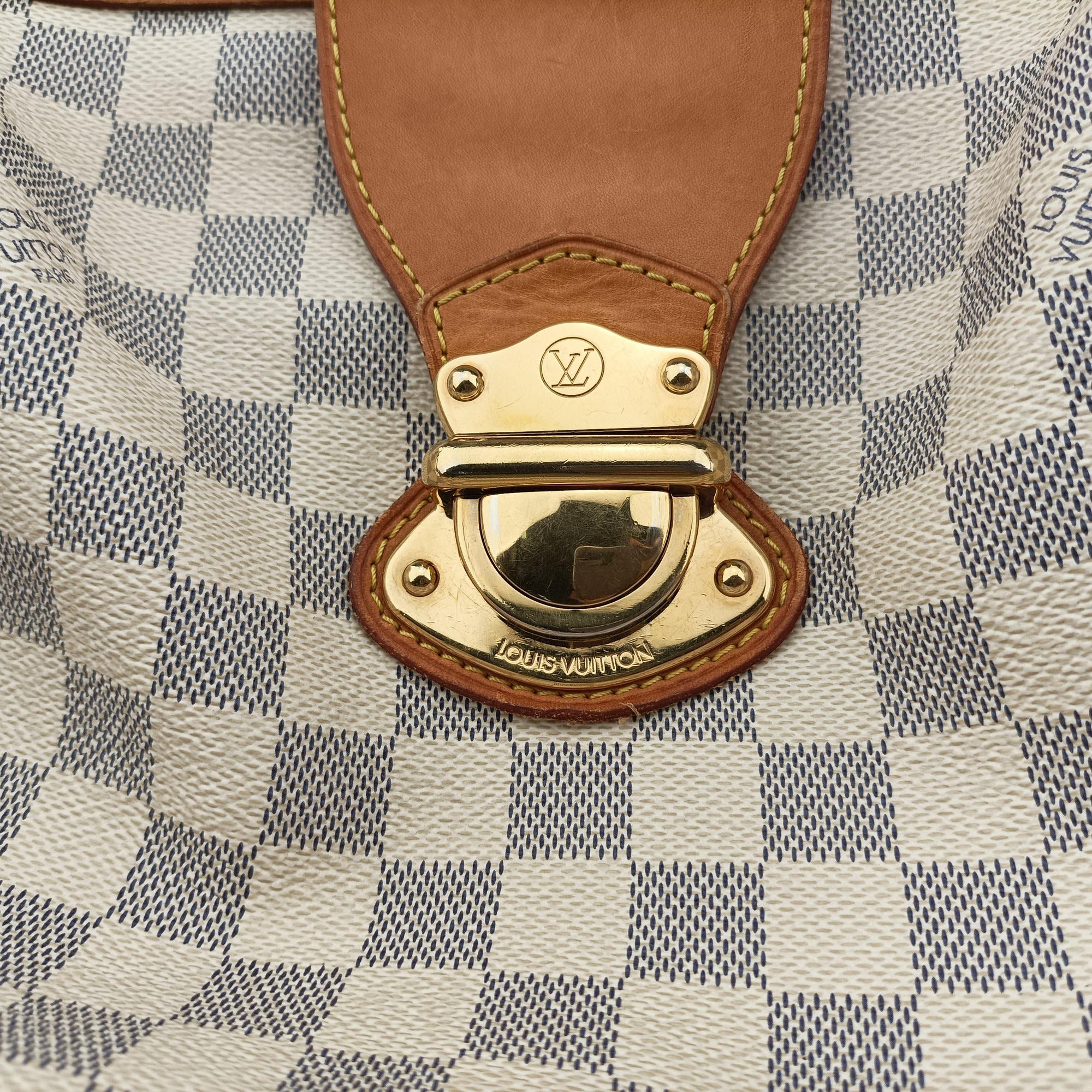 Pre-owned Louis Vuitton STRESA PM Azur Damier Canvas N42220 shoulderbag | stylenewstar