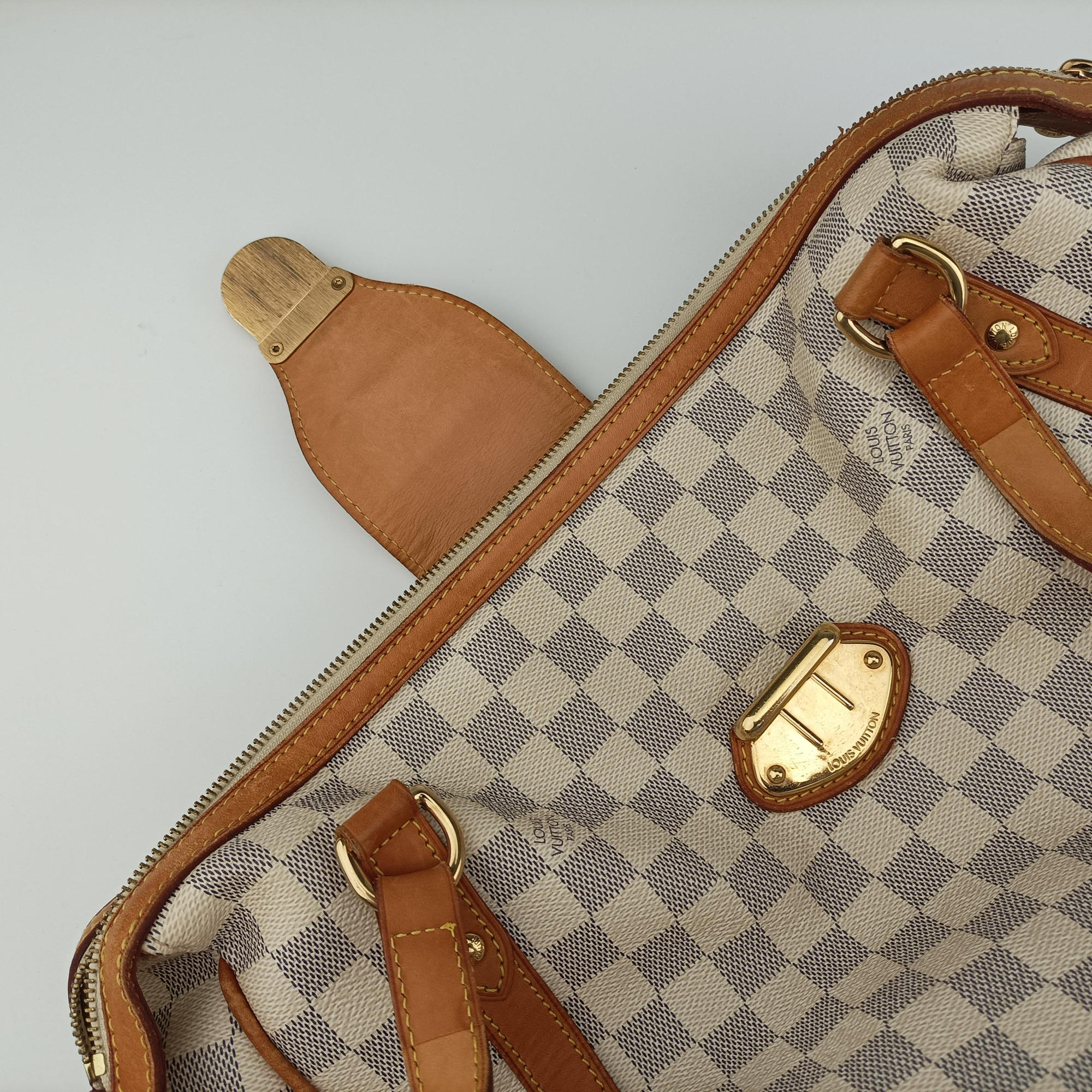Pre-owned Louis Vuitton STRESA PM Azur Damier Canvas N42220 shoulderbag | stylenewstar