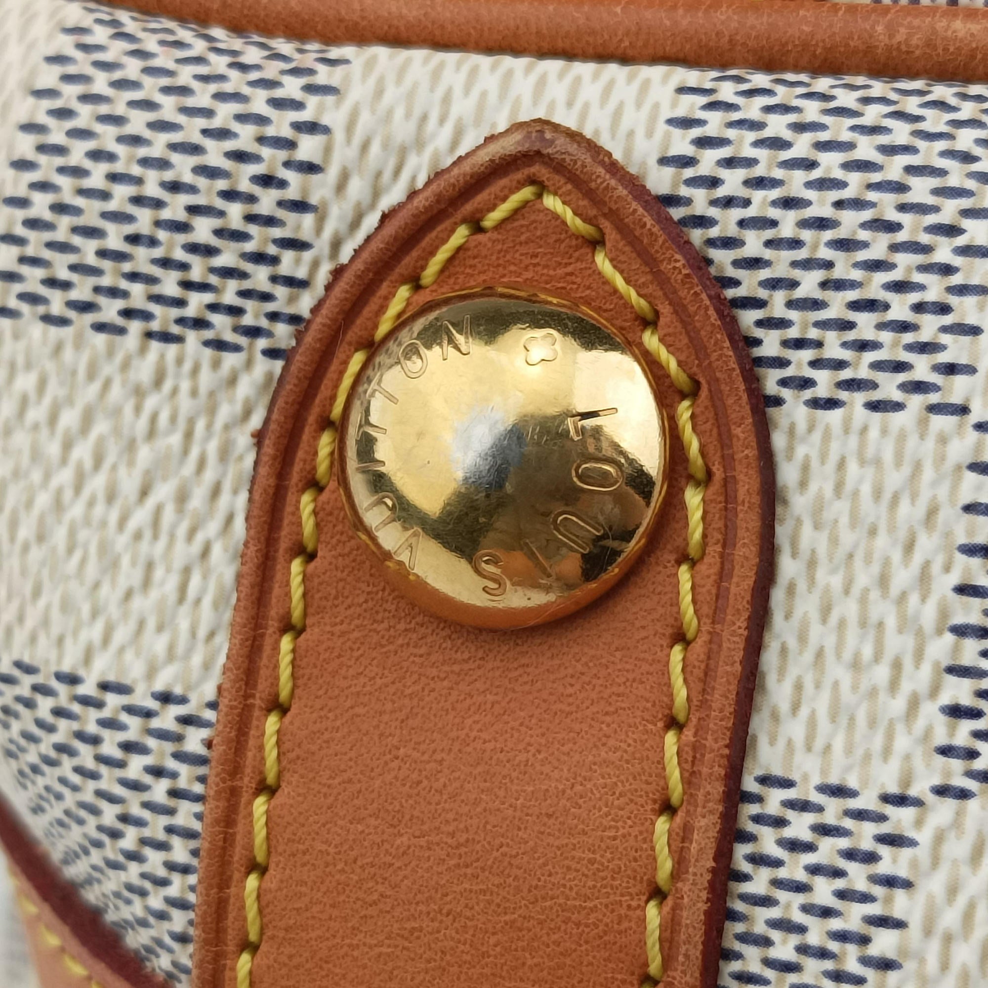 Pre-owned Louis Vuitton STRESA PM Azur Damier Canvas N42220 shoulderbag | stylenewstar