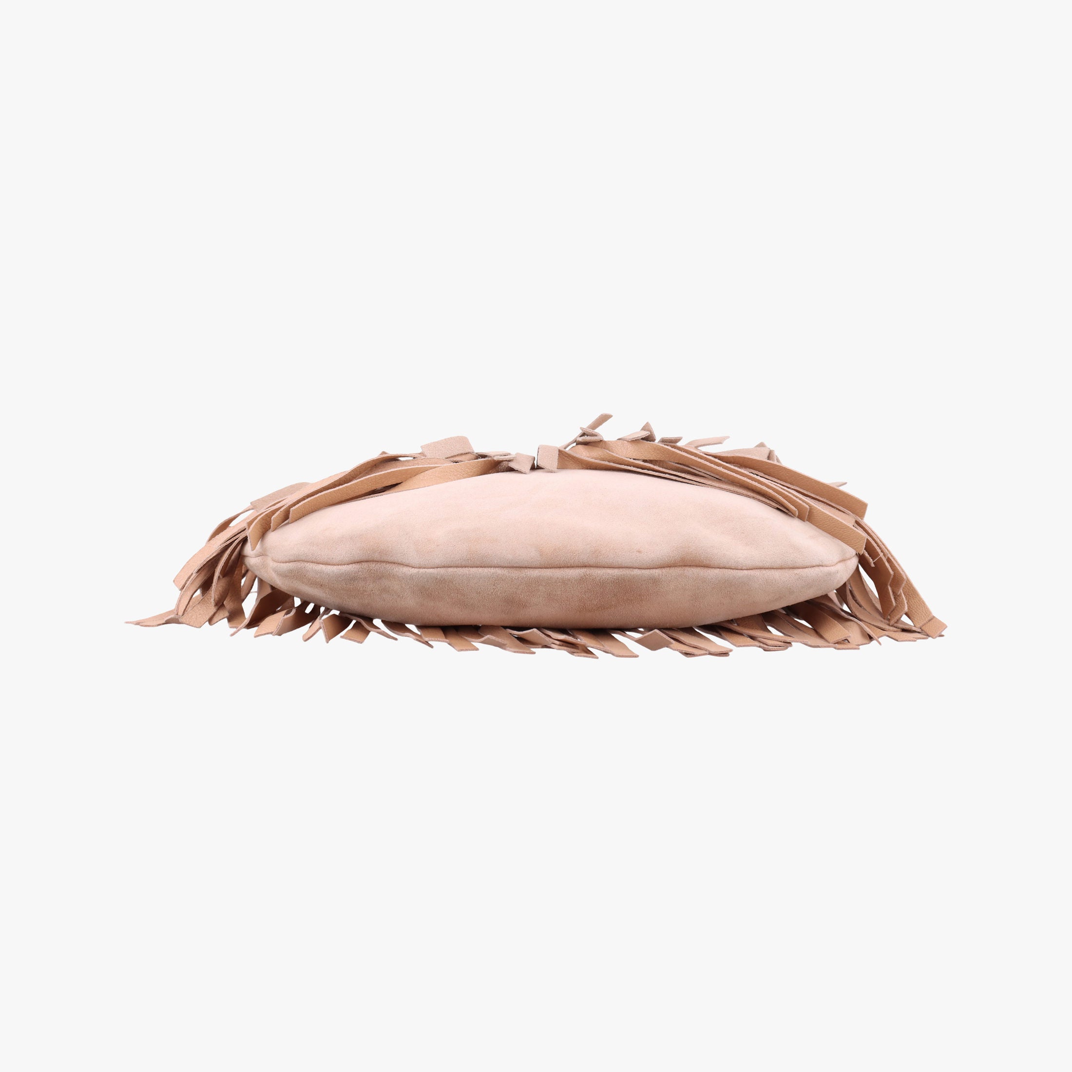 Pre-owned Yves Saint Laurent Rive Gauche Beige Leather×Suede 138961 handbag | stylenewstar
