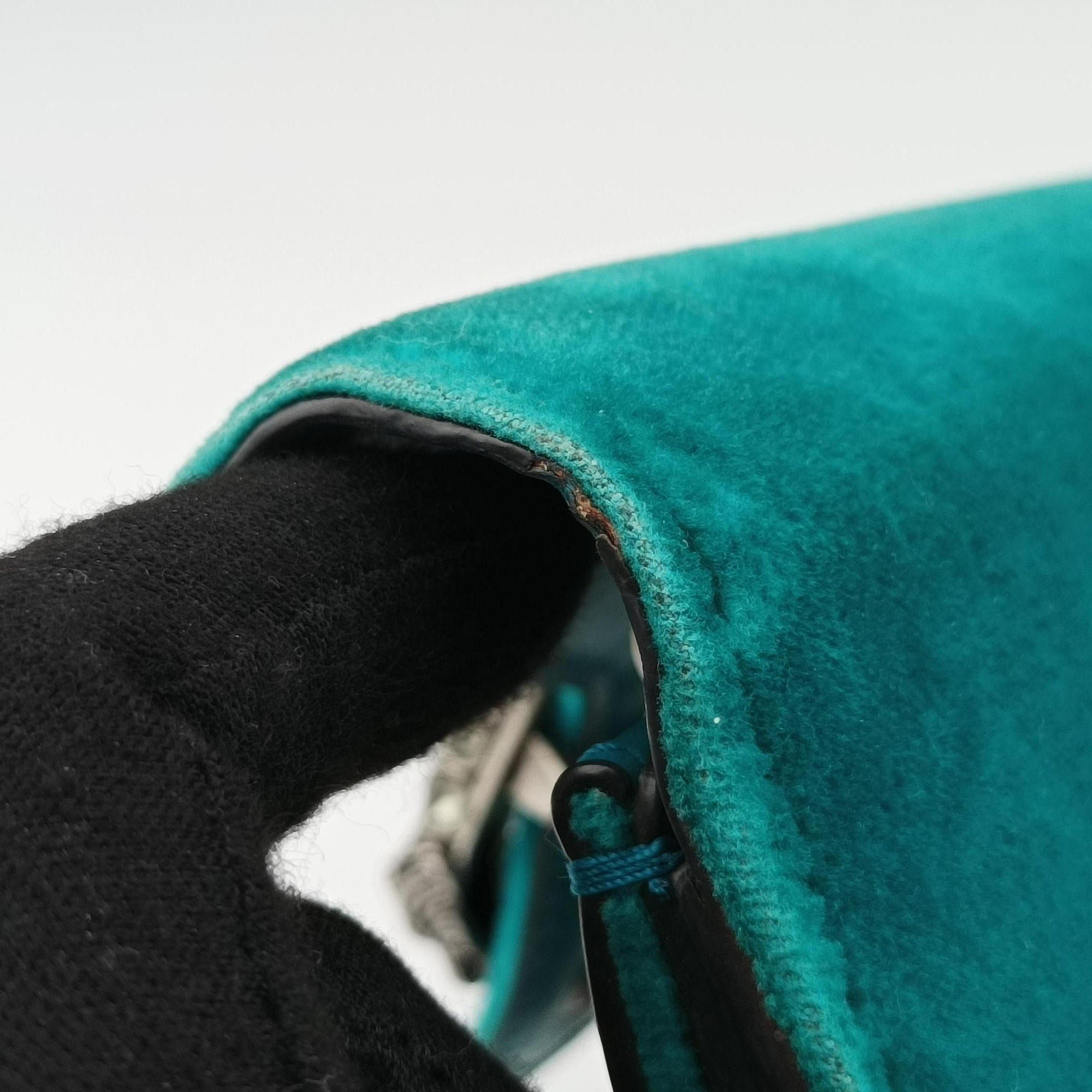 Pre-owned Gucci Dionysus Blue velour×Leather 476432 shoulderbag | stylenewstar