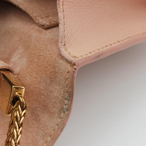 Secondhand Yves Saint Laurent Y Line pink Leather 311215 shoulderbag | stylenewstar