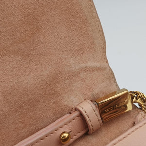 Secondhand Yves Saint Laurent Y Line pink Leather 311215 shoulderbag | stylenewstar