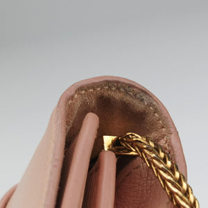 Secondhand Yves Saint Laurent Y Line pink Leather 311215 shoulderbag | stylenewstar