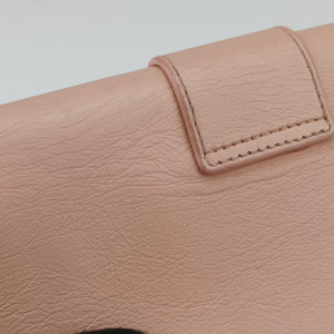 Secondhand Yves Saint Laurent Y Line pink Leather 311215 shoulderbag | stylenewstar