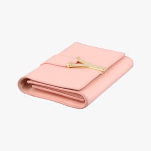 Secondhand Yves Saint Laurent Y Line pink Leather 311215 shoulderbag | stylenewstar