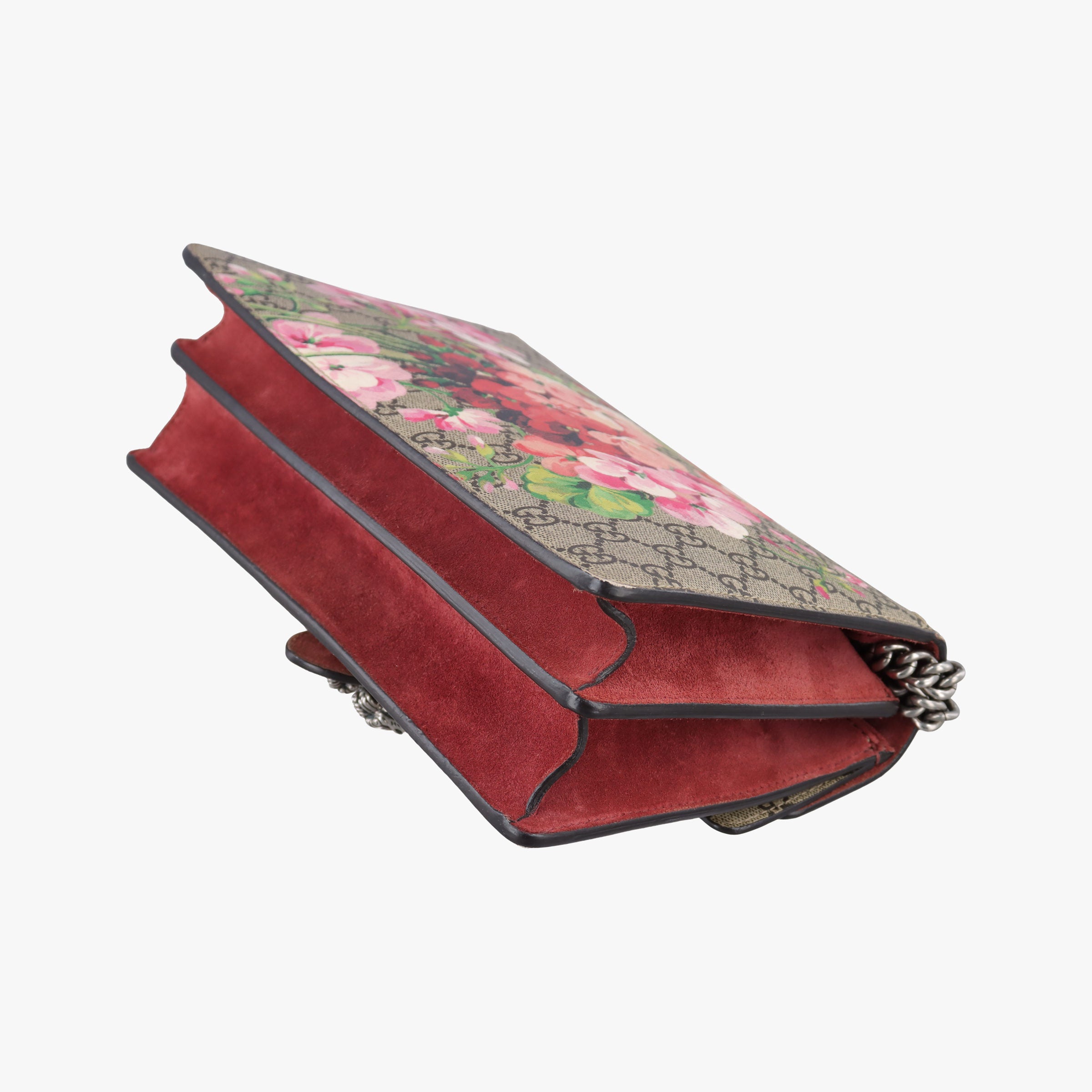 Secondhand Gucci Dionysus beige×red×Multicolour PVC coated canvas × suede 400249 shoulderbag | stylenewstar
