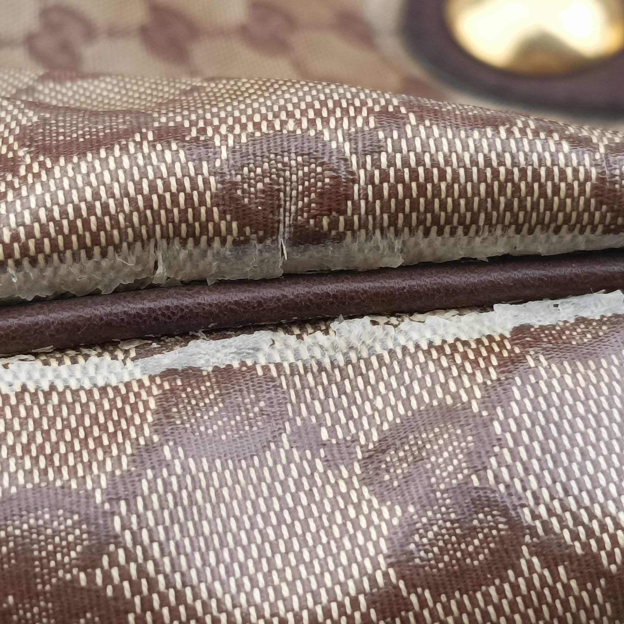 Pre-owned Gucci Babushka Multicolour PVC coated canvas 207774 handbag | stylenewstar