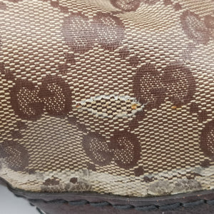 Pre-owned Gucci Babushka Multicolour PVC coated canvas 207774 handbag | stylenewstar
